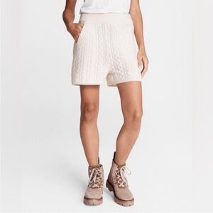 NWT Rag & bone Pierce 100% Cashmere Cable Short